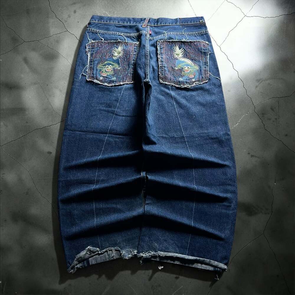 Vintage RMC men's pirate Embroidered Jean's size 38